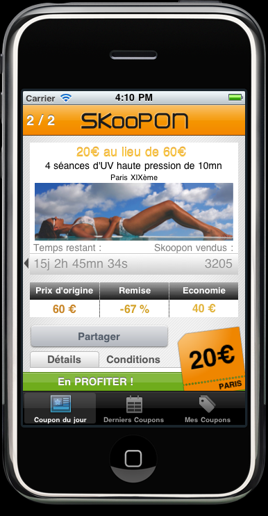 Coupon du jour