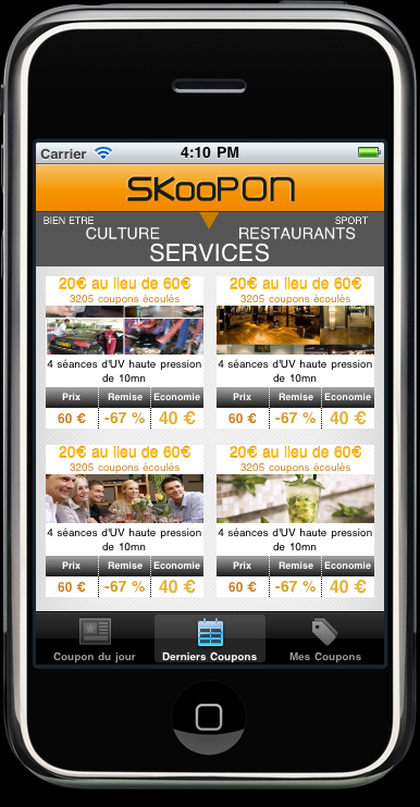 Derniers coupons